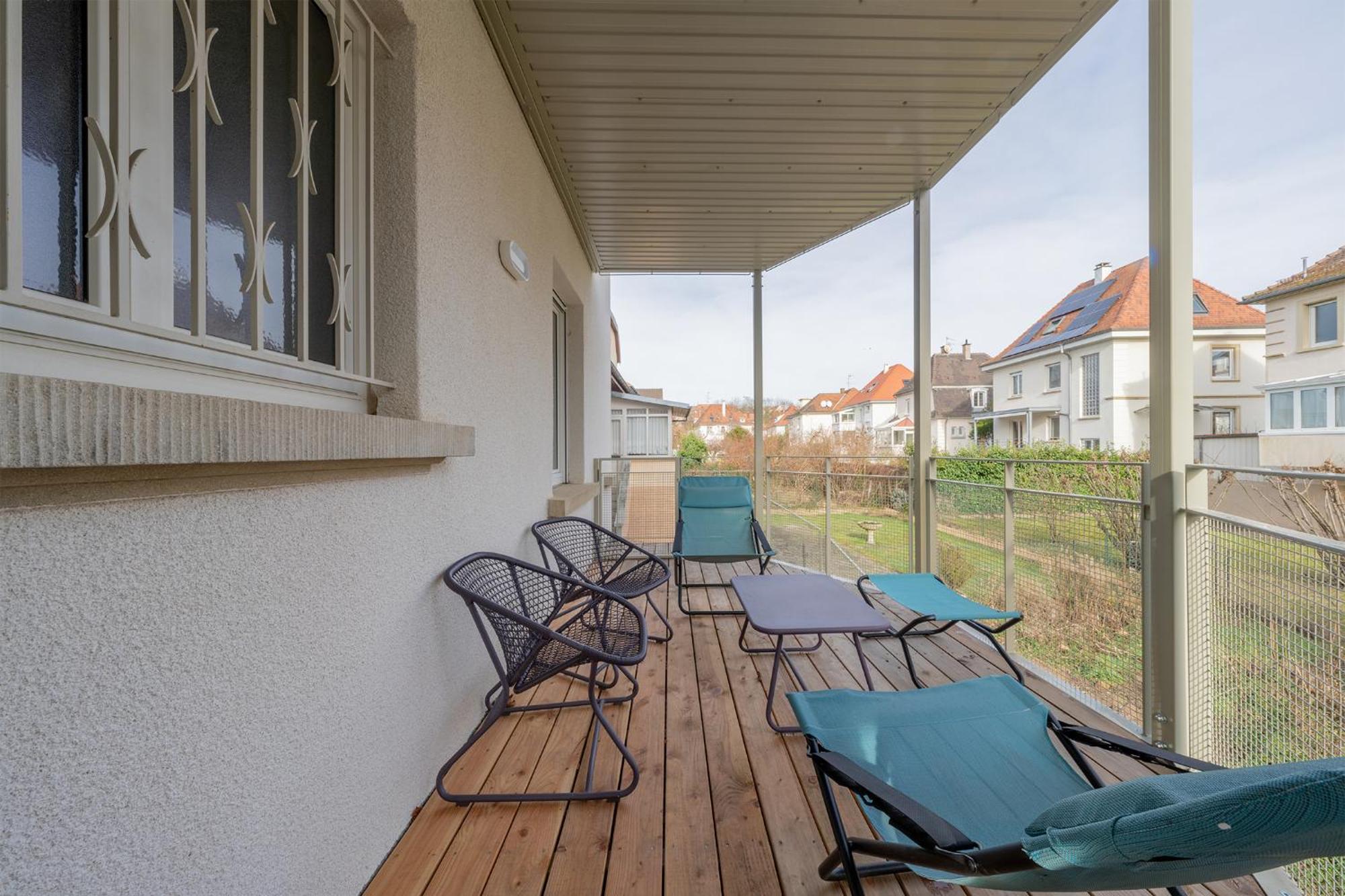 Le Cocon D'Emma, Terrasse, Jardin Et Elegance Dans Maison De Maitre Strasbourg Eksteriør billede